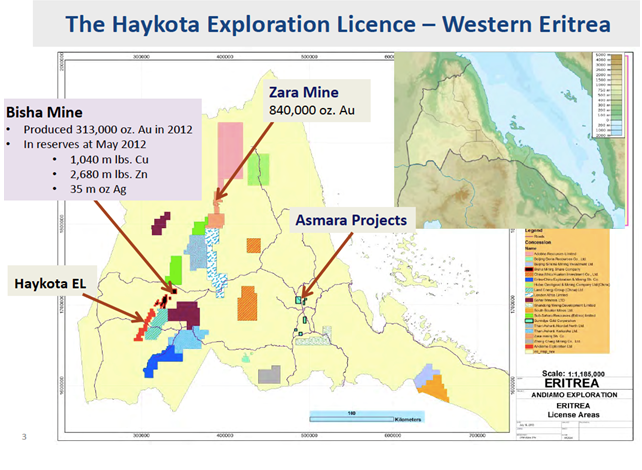 ብሪጣንያ ዝመደበሩ ኩባንያ ዕደና ኦርታክ ኣብ ኤርትራ ከውፍር ጀሚሩ