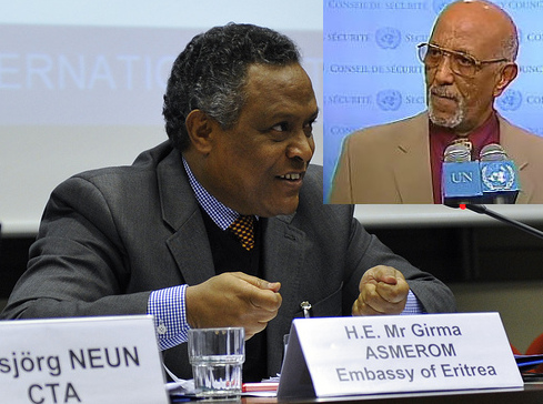 መንግስቲ ኤርትራ፣ ኣብ ሕብረት ኣፍሪቃን ውድብ ሕቡራት ሃገራትን ዝነበሩ ኣምባሳደራቱ ምቅይያር ክገብር’ዩ