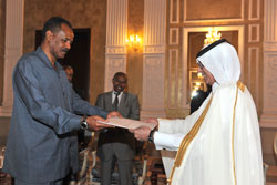 Amir Sheikh Tamim Bin Hamad Altani of Qatar appoints a new ambassador to Eritrea Amir Sheikh Tamim Bin Hamad Altani of Qatar appoints a new ambassador to Eritrea