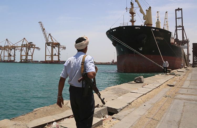 ሑቲን መንግስቲ የመንን፣ ካብ ወደባዊት ከተማ ሖደይዳ ክስሕቡ ተሰማሚዖም